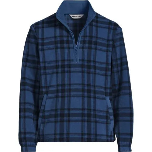 School Uniform Men'sThermacheck 200 Novelty Fleece Half Zip Pullover