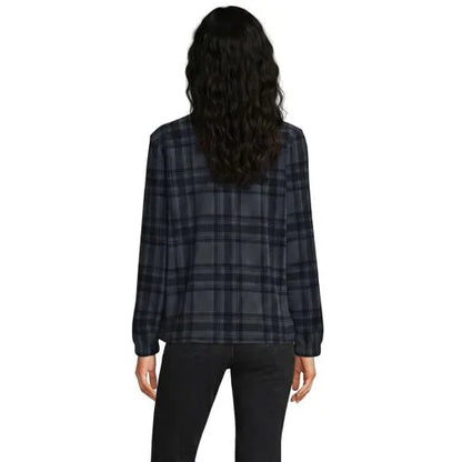 School Uniform Women's Thermacheck 200 Novelty Fleece Half Zip Pullover
