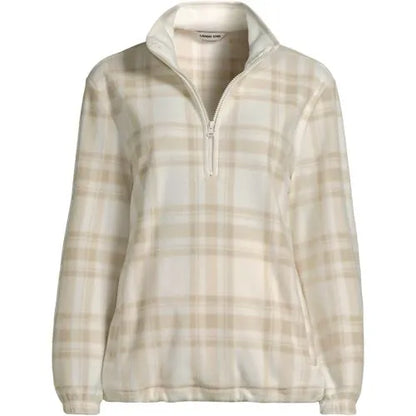 School Uniform Women's Thermacheck 200 Novelty Fleece Half Zip Pullover