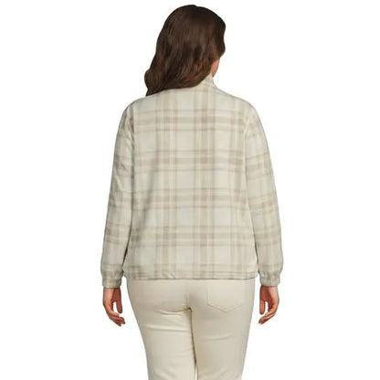 School Uniform Women's Thermacheck 200 Novelty Fleece Half Zip Pullover