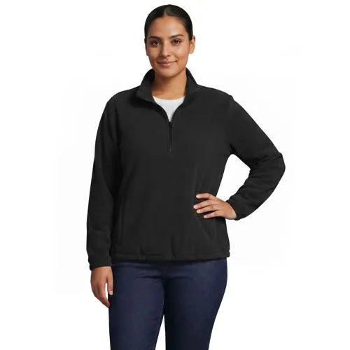 School Uniform Women's Thermacheck 200 Novelty Fleece Half Zip Pullover