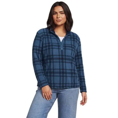 School Uniform Women's Thermacheck 200 Novelty Fleece Half Zip Pullover