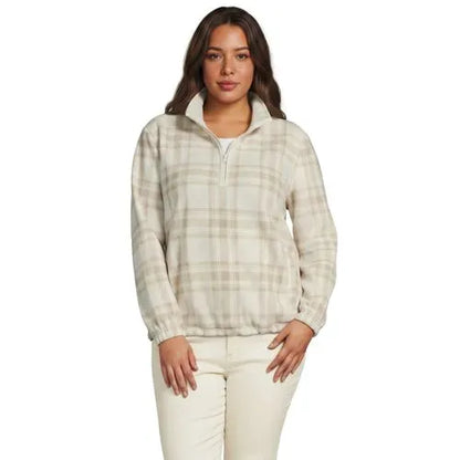 School Uniform Women's Thermacheck 200 Novelty Fleece Half Zip Pullover