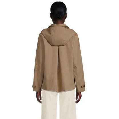 Womens Squall Waterproof Hooded Short Mac Jacket