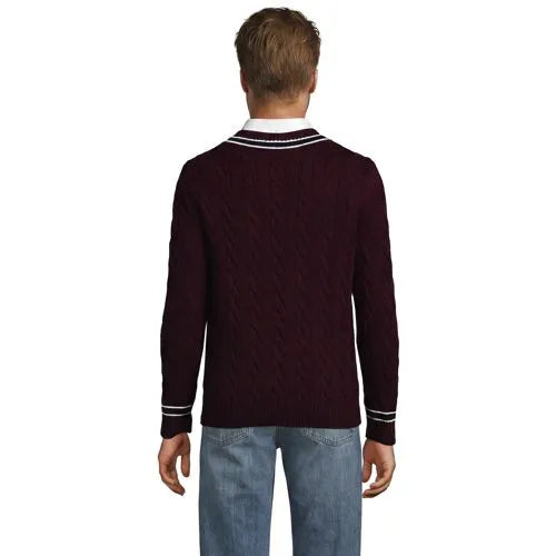 Men's Long Sleeve Drifter Cricket Sweater