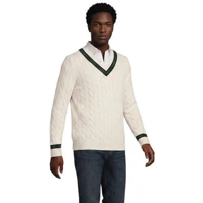 Men's Long Sleeve Drifter Cricket Sweater