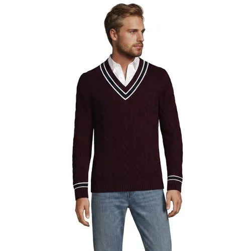 Men's Long Sleeve Drifter Cricket Sweater