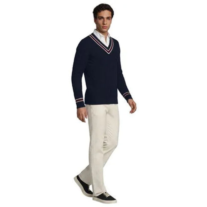 Men's Long Sleeve Drifter Cricket Sweater