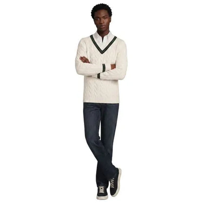 Men's Long Sleeve Drifter Cricket Sweater