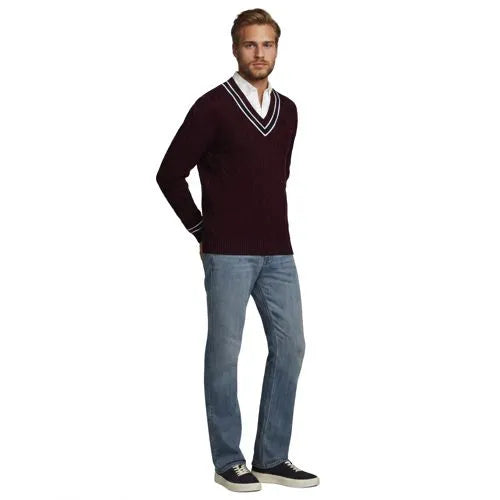 Men's Long Sleeve Drifter Cricket Sweater