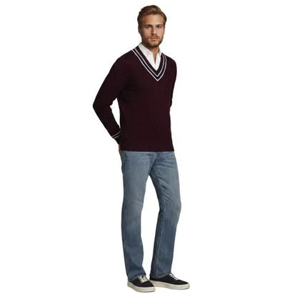 Men's Long Sleeve Drifter Cricket Sweater