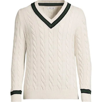 Men's Long Sleeve Drifter Cricket Sweater