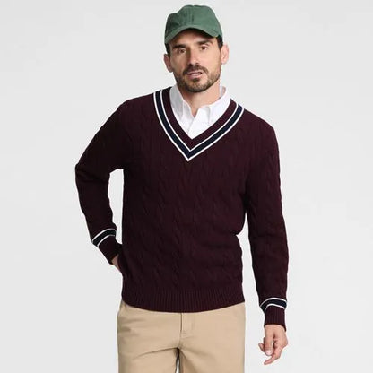 Men's Long Sleeve Drifter Cricket Sweater