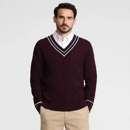Men's Long Sleeve Drifter Cricket Sweater