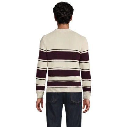 Men's Long Sleeve Drifter Stripe Crewneck Sweater