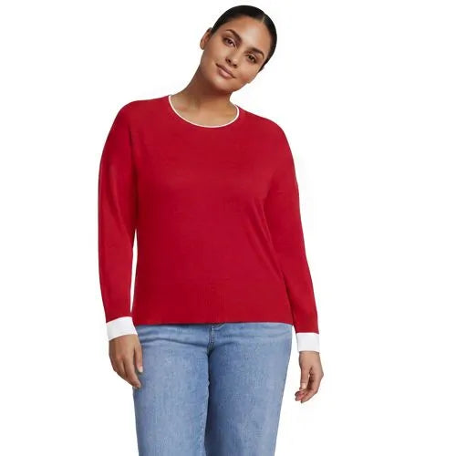 Women's Drifter Lite Double Trim Crew Sweater