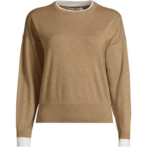 Women's Drifter Lite Double Trim Crew Sweater