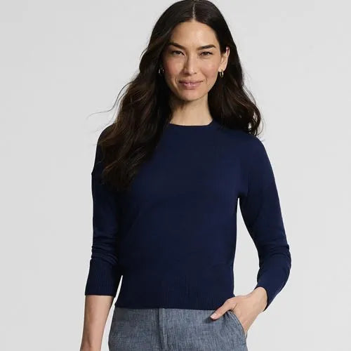Women's Drifter Lite Double Trim Crew Sweater