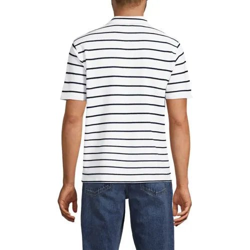 Men's Short Sleeve Honeycomb Johnny Polo