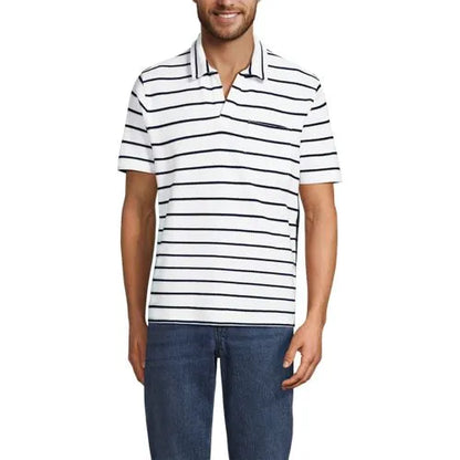 Men's Short Sleeve Honeycomb Johnny Polo