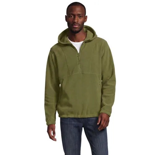 Men's Anyweather RainDefense Hooded Half Zip Fleece Pullover
