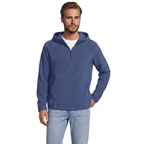Men's Anyweather RainDefense Hooded Half Zip Fleece Pullover