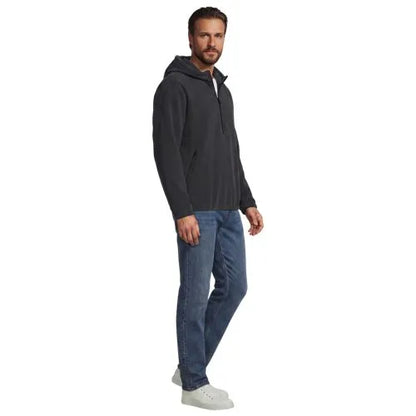 Men's Anyweather RainDefense Hooded Half Zip Fleece Pullover