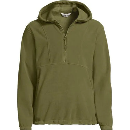 Men's Anyweather RainDefense Hooded Half Zip Fleece Pullover