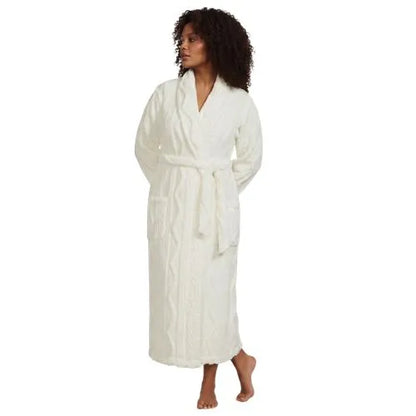 Women's Cozy Cable Robe
