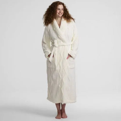 Women's Cozy Cable Robe