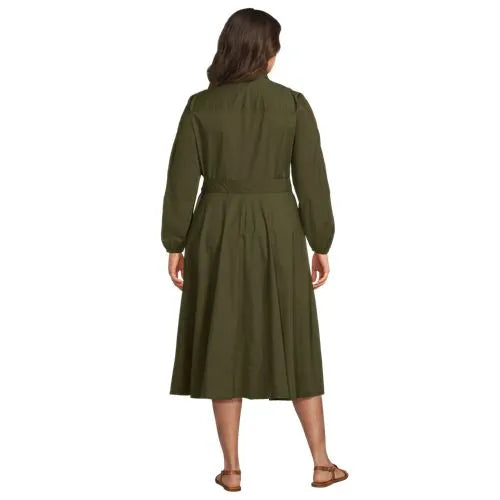 Women's Perfect Button Front Shirt Dress