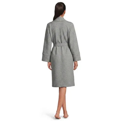 Women's Quilted Knee Length Robe