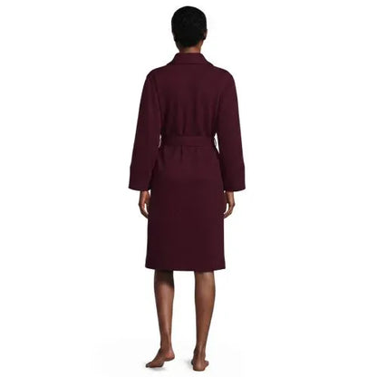Women's Quilted Knee Length Robe