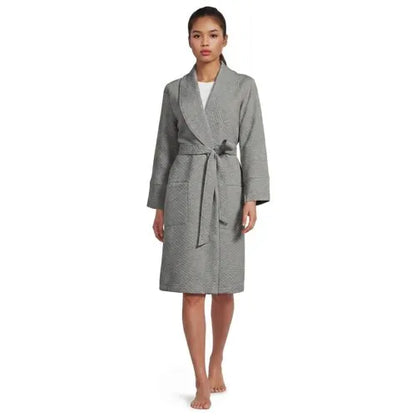 Women's Quilted Knee Length Robe