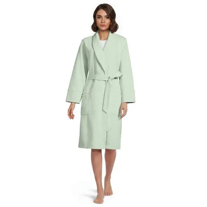 Women's Quilted Knee Length Robe
