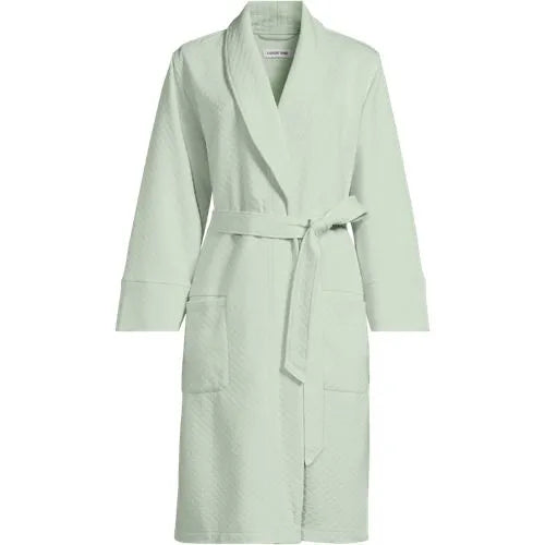 Women's Quilted Knee Length Robe