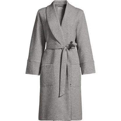 Women's Quilted Knee Length Robe