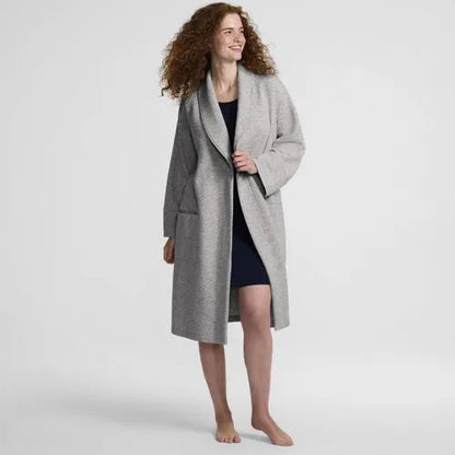 Women's Quilted Knee Length Robe