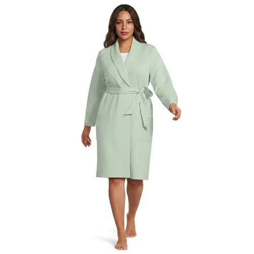 Women's Quilted Knee Length Robe