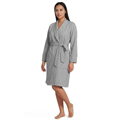 Women's Quilted Knee Length Robe