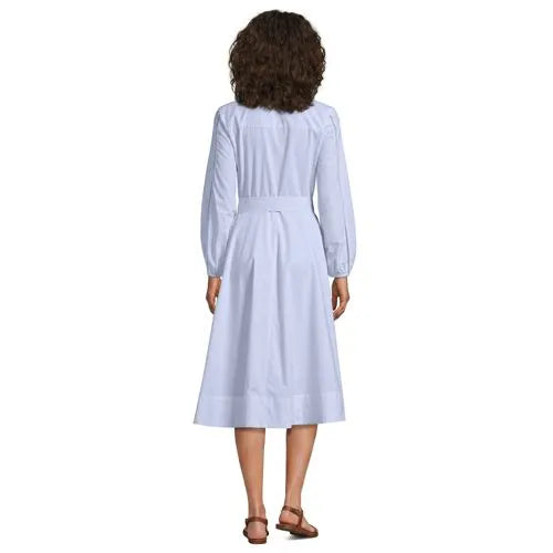 Women's Perfect Button Front Shirt Dress