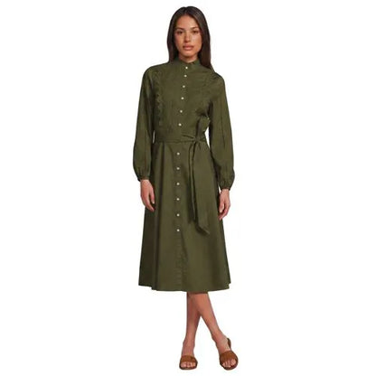 Women's Perfect Button Front Shirt Dress
