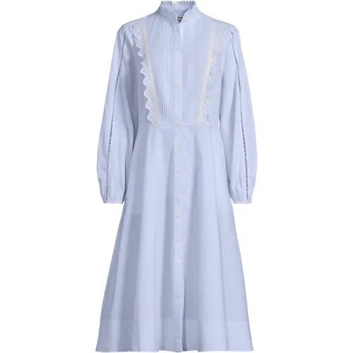 Women's Perfect Button Front Shirt Dress
