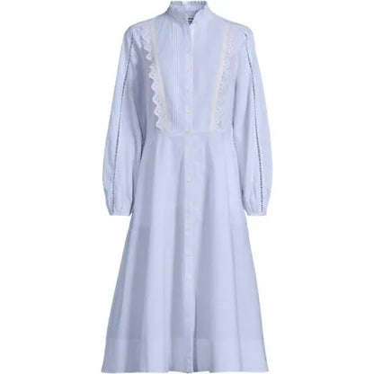 Women's Perfect Button Front Shirt Dress