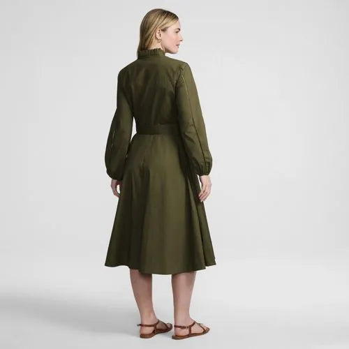Women's Perfect Button Front Shirt Dress