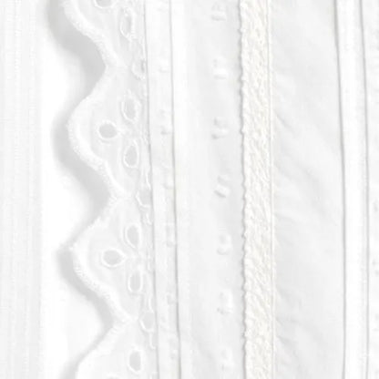 Women's Ruffle Neck Button Front Shirt