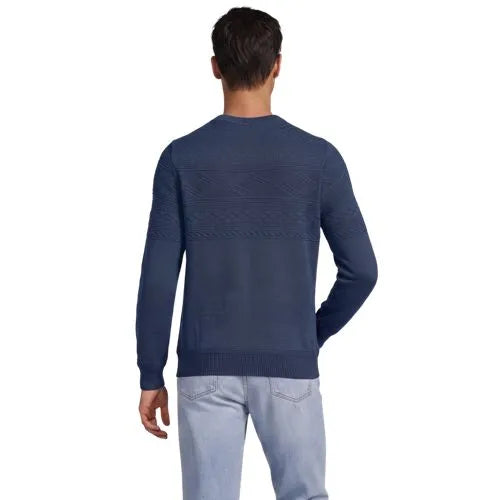 Men's Long Sleeve Drifter Guernsey Sweater