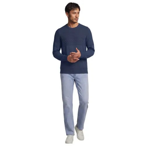 Men's Long Sleeve Drifter Guernsey Sweater