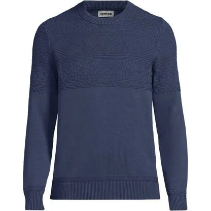 Men's Long Sleeve Drifter Guernsey Sweater
