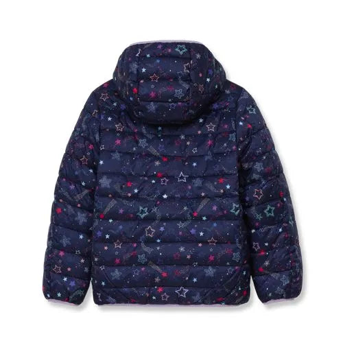 Girls FeatherFree Reversible Hooded Jacket